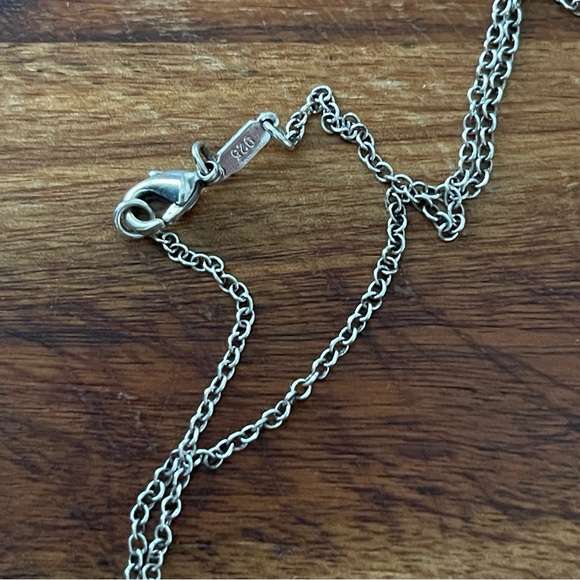 Authentic Tiffany & Co Large Circle Pendant with 18’ chain. - Picture 5 of 10